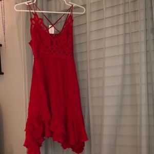 Free People Adella Slip Dress